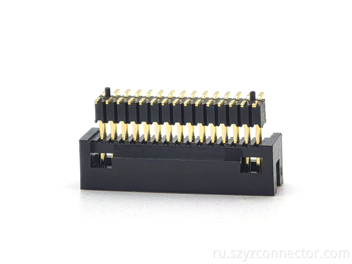 1.27mm Pitch Box Header Connector SMT